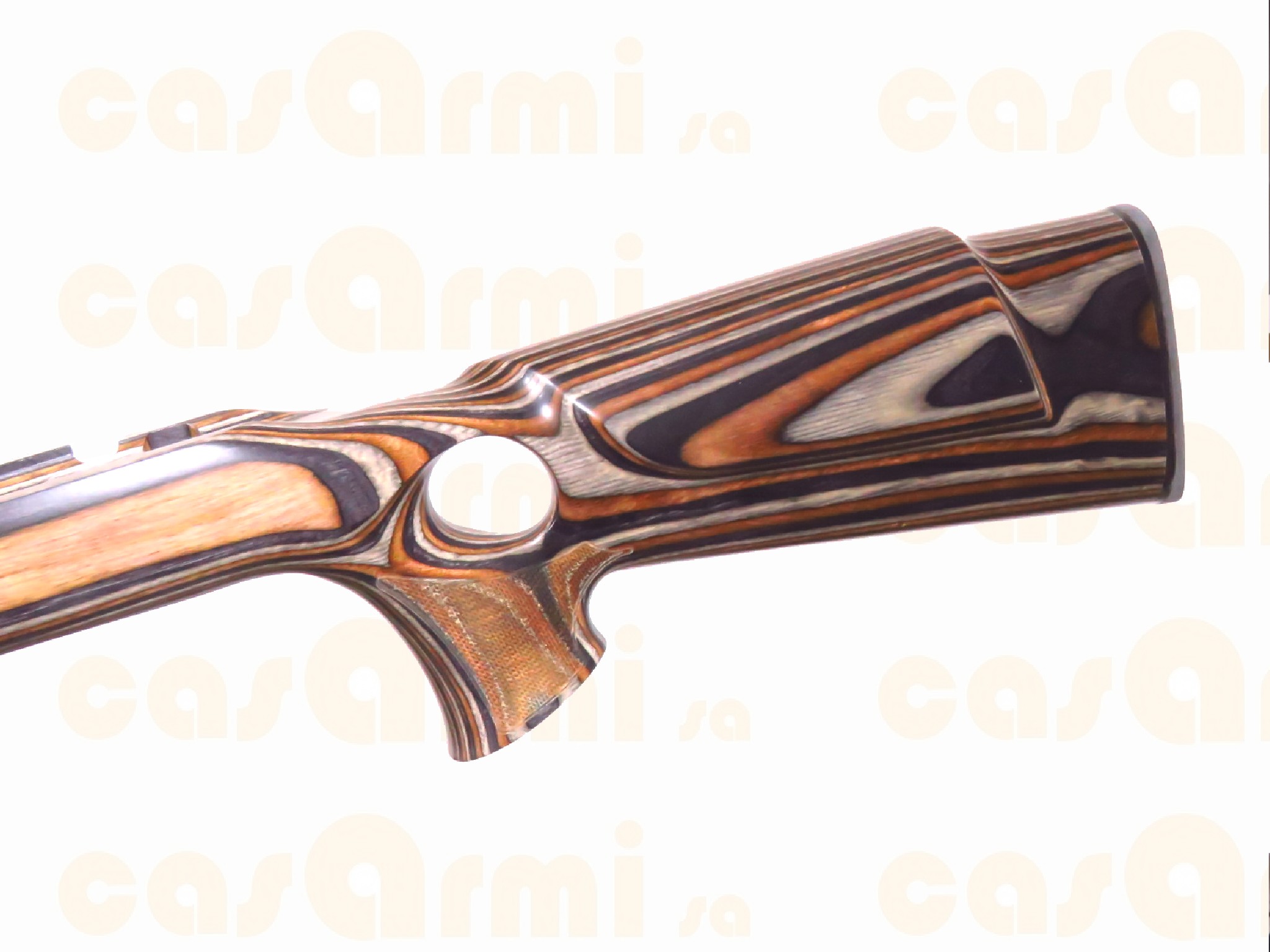 Tikka calcio laminato con buco per Tikka T3/T3X, African Trail 